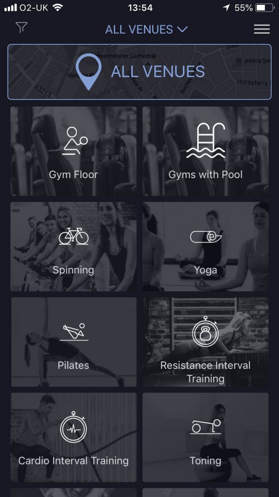 esquared fitness on demand review - screenshots
