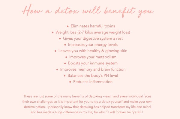 7 Day Virtual Detox Retreat With Alana Panton